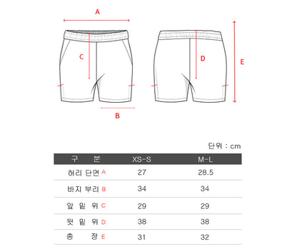 Shu Shu short pants(4c)