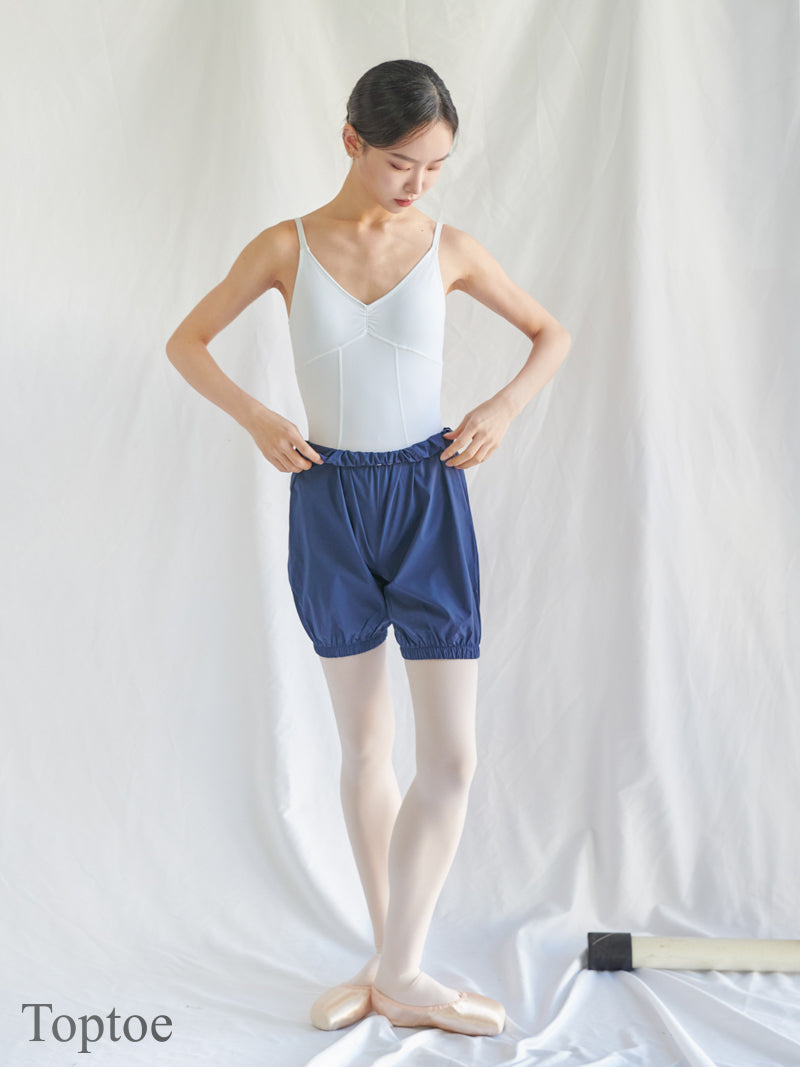 Steam warm up short pants(6c)